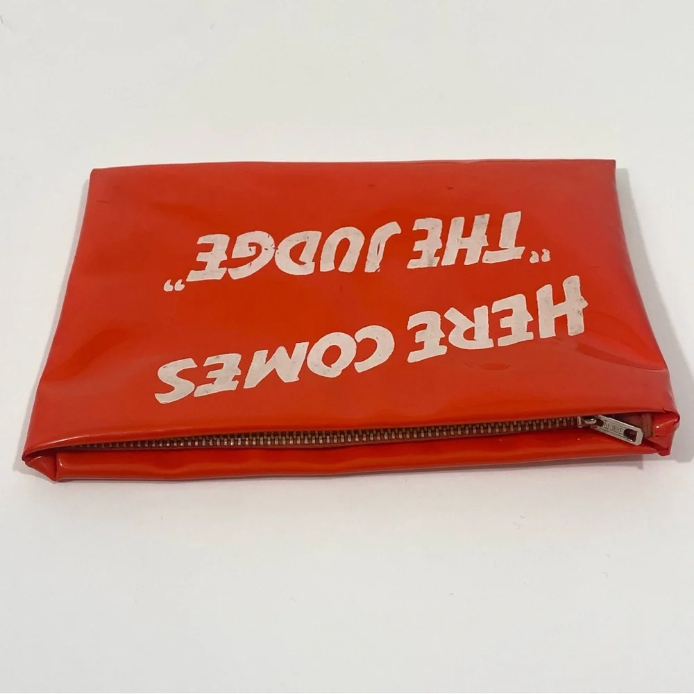 Vintage 60’s Rowan and Martin Laugh In Pencil Case Zippered Pouch Sammy Davis Jr